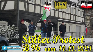 Stiller Protest B96 vom 14.01.2024