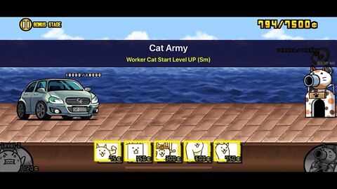 The Battle Cats - Street Fighter (Easy) - BONUS STAGE