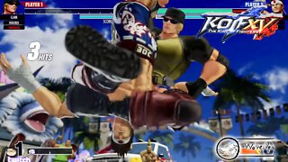 (PS4) The King of Fighters XV - 15 - KOF'2002 - Lv 4 Hard - OST Hunting 13