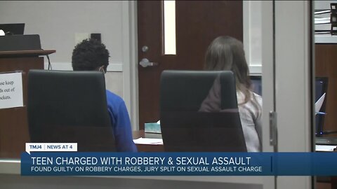 Teen charged with robbery, sexual assault