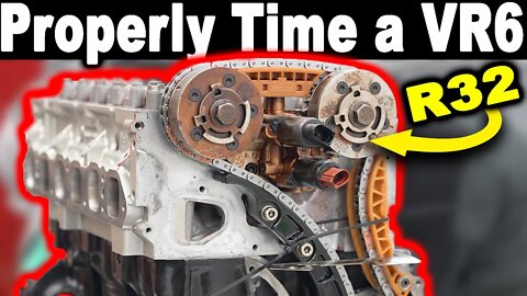 How To Properly Time and Install Timing Chains on an R32 VR6