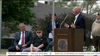 Omaha area veterans and members of Congress mark Memorial Day