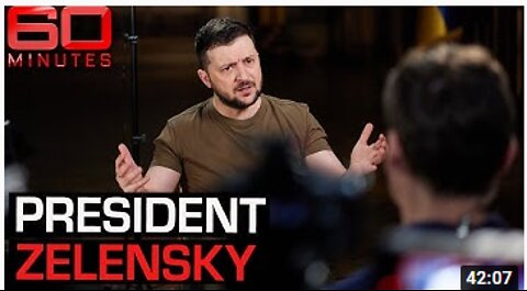 President Volodymyr Zelenksy's full interview in Ukrainian | 60 Minutes Australia