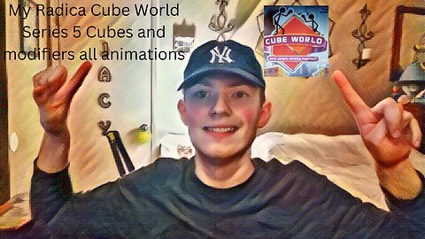 My Radica Cube World Series 5 Cubes and mods all animations