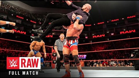 FULL MATCH Kurt Angle, Bobby Roode, Chad Gable & Apollo Crews vs. Baron Corbin: Raw,