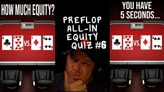 POKER PREFLOP ALL-IN EQUITY #6