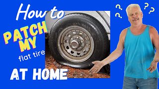 How to Patch a Tire Without Ever Leaving Your Garage!