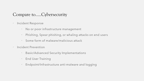 Incident Response vs Incident Prevention - Finding the Cybersecurity Middleground