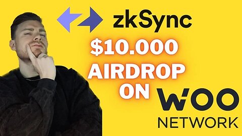 Use WOO.FI FREE $10.000 #zksyncairdrop Potential