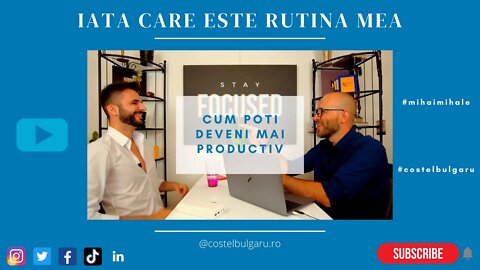 IATA CARE ESTE RUTINA MEA SI CUM POTI DEVENI MAI PRODUCTIV│Podcast Atitudine & Mindset Ep. 6