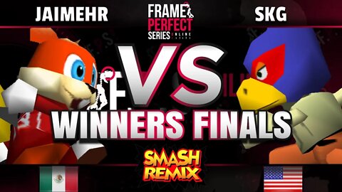 FPS6 Online - RG | JaimeHR (Conker) vs. SKG (Falco/Kirby/Pikachu) - Smash Remix Winners Final