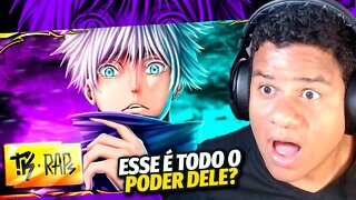 NINGUÉM VENCE ELEL! Vazio Roxo │ Satoru Gojo (Jujutsu Kaisen) │ TK RAPS | React Anime Pro