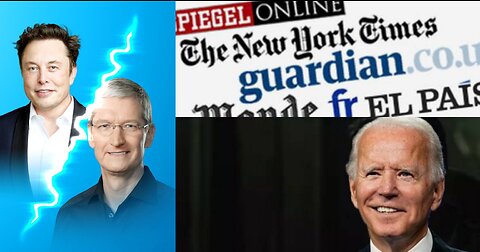 Elon MusK/Twitter VS Apple, NYT, The Guardian & Others Defend Who, Democrats & Biden 2024, Volcano