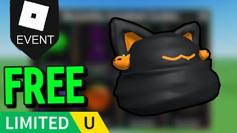 How To Get Black Halloween Cat Beanie in UGC Limited Codes (ROBLOX FREE LIMITED UGC ITEMS)