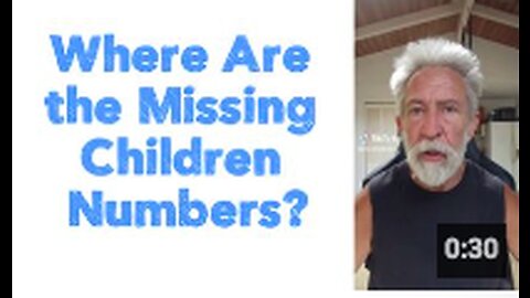 Where Are the Missing Children Numbers?