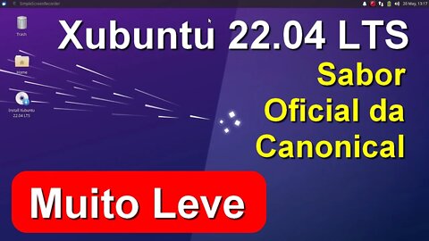 Xubuntu Linux 22.04 LTS. Sabor Oficial da Canonical