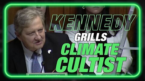 VIDEO: Senator Kennedy Exposes The Climate Change Cult Power Grab