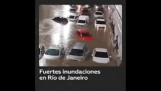 Devastador temporal deja al menos 11 muertos en Río de Janeiro