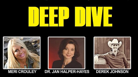 MUST WATCH! - A DEEP DIVE on OPTICS with DEREK JOHNSON & Dr. Jan Halper Hayes!