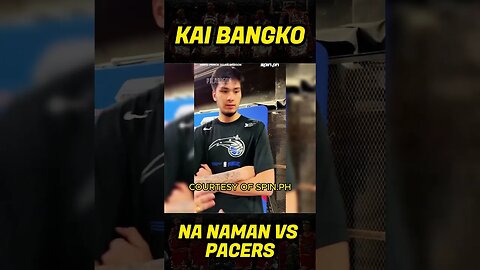 Kai Sotto bangko parin vs pacers pero hopeful #shorts
