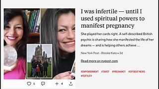 Fucking Unreal! Can't Get Pregnant? Try Using Satanic Witchcraft! [13.06.2023]