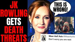 JK Rowling Gets DEATH THREATS After Vicious Stabbing Of Salman Rushdie | These People Are INSANE
