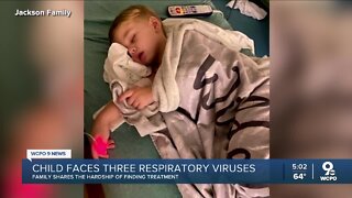 2-year-old in the hospital with 3 different respiratory viruses