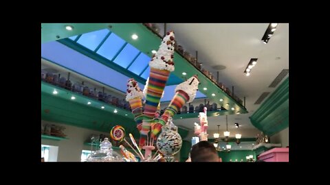 Kid in a Candy Store (Harry Potter candy store - Honeydukes in Hogsmeade, Universal Orlando)