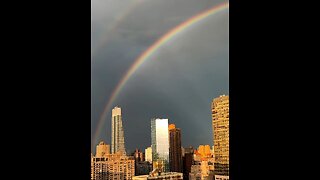 Incredible Rainbow Over NYC on 9/11