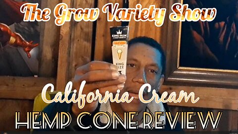 King Palm California Cream Hemp cone Review
