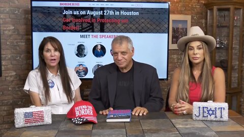 Defend The Border - JOIN US, BORDER911 EVENT, HOUSTON-Tom Trento, Michelle Terris, and Siggy Flicker
