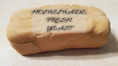 Homemade fresh yeast - from dry yeast - NEVER BUY YEAST AGAIN