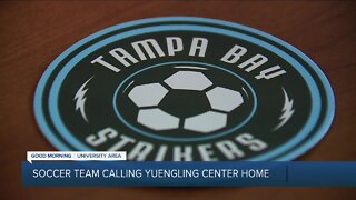 Soccer team calling Yuengling Center home