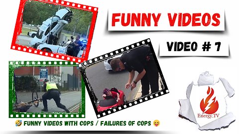 🤣 Funny videos / Funny videos with cops / Failures of cops 😝