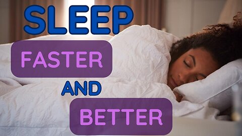 How to Sleep FASTER and BETTER (Sleep Optimising Magnesium Pills in Description!)