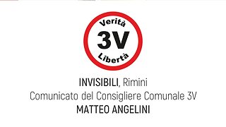 Comunicato di Matteo Angelini, Consigliere Comunale 3V