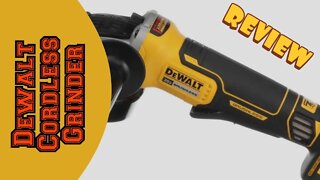 CORDLESS BRUSHLESS ANGLE GRINDER - BEST ANGLE GRINDER FOR THE MONEY