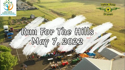 2022 Bulverde Run For The Hills - Drone & GoPro Viewpoints