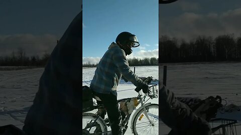 Winter Ride #80ccmotorizedbike #biketire #ohhighbud #vlog