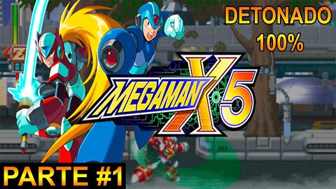 [PS1] - Mega Man X5 - [Parte 1] - Legendado - [PT-BR] - Detonado 100% - 1440p