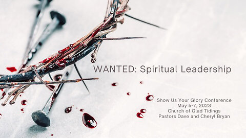 Wanted: Spiritual Leadership
