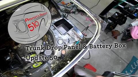 Datsun 510 Trunk Drop Panel & Battery Box (Ep# 50)