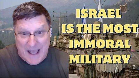 Scott Ritter - IDF is the most immoral military, they used term 'human shield' to bomb hospitals