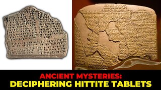 Ancient Mysteries Deciphering Hittite Tablets