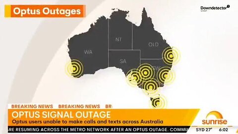 CYBER ATTACK! PHONE AND INTERNET OUTAGES HIT AUSTRALIA - 10 MIL. WITHOUT PHONES, INTERNET, & BANKING