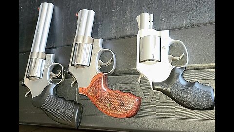 A Smith & Wesson 637, 686 3 Inch, and a 686 6 inch went into a bar....