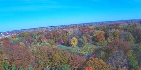 Dennis Churgovich: Drone Flight Fall Painting Wallace Lake and Metro Parks 6 min