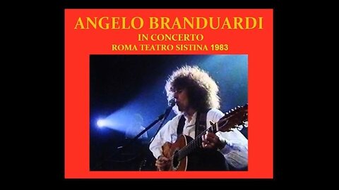 ANGELO BRANDUARDI---TEATRO SISTINA