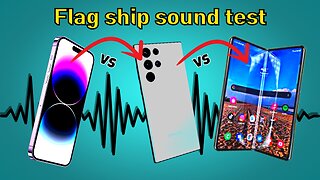 iPhone 14 Pro Max vs Galaxy S22 Ultra vs Galaxy Fold 4 : Speaker Test