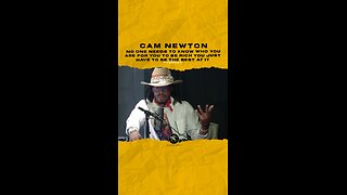 #camnewton No1 needs 2 know who u r 4 u 2b 💰 u just have 2b the best at it. 🎥 @mworthofgame